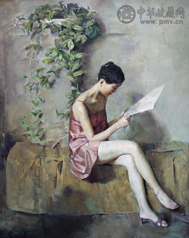 郭北平 2003年作 室内风景之三 布面油画