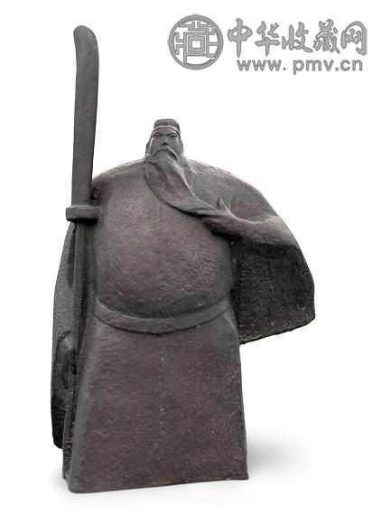 钱绍武 1992年作 关公 铜 2/10