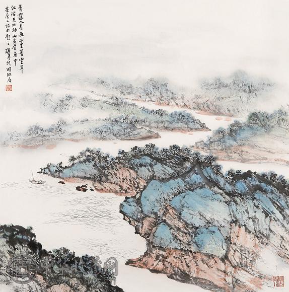 张尔宾 唐人诗意
