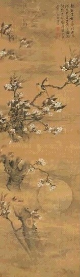 姜泓 莺歌春晓图 立轴 设色绢本