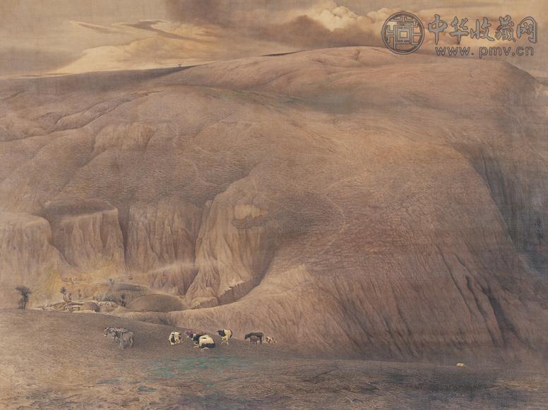 忻东旺 惊蛰(银奖) 镜心 设色绢本