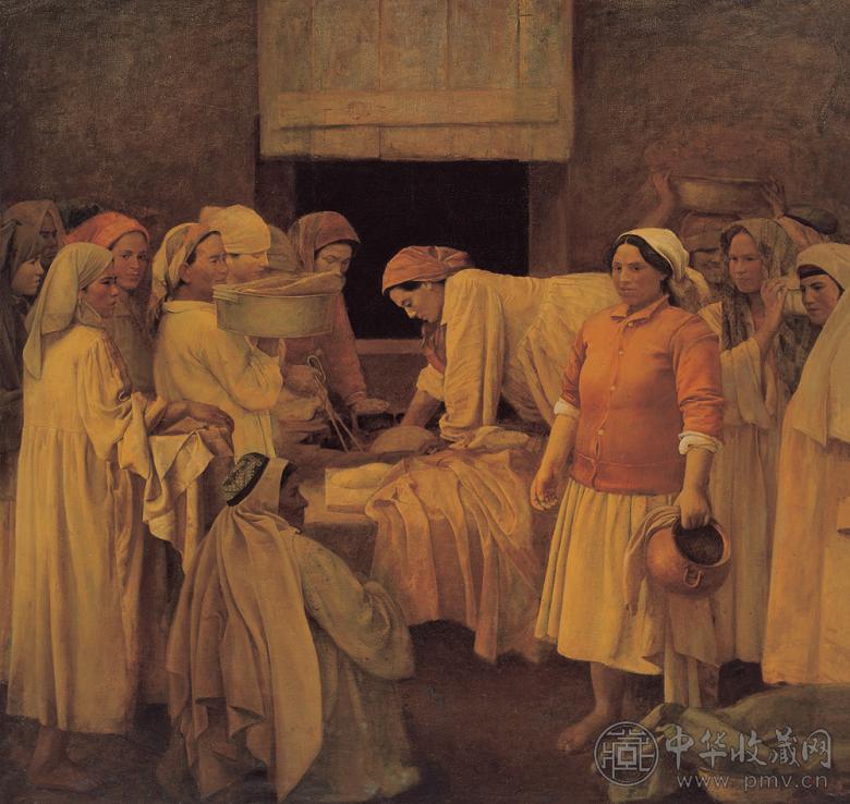 徐唯辛 1987年作 馕房 布面 油画