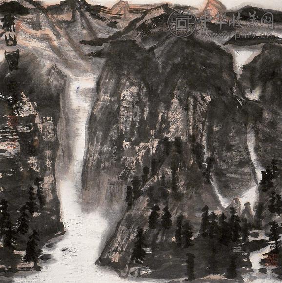 李宝林 劳山图 镜心 纸本
