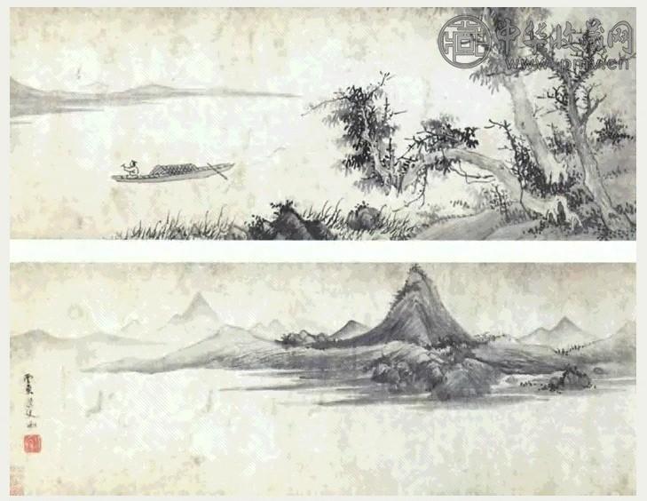 明 姚绶 山水 卷