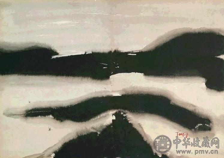 1970年 唐海文 屿 纸本