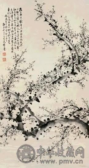 彭玉麐 1883年作 梅花 立轴