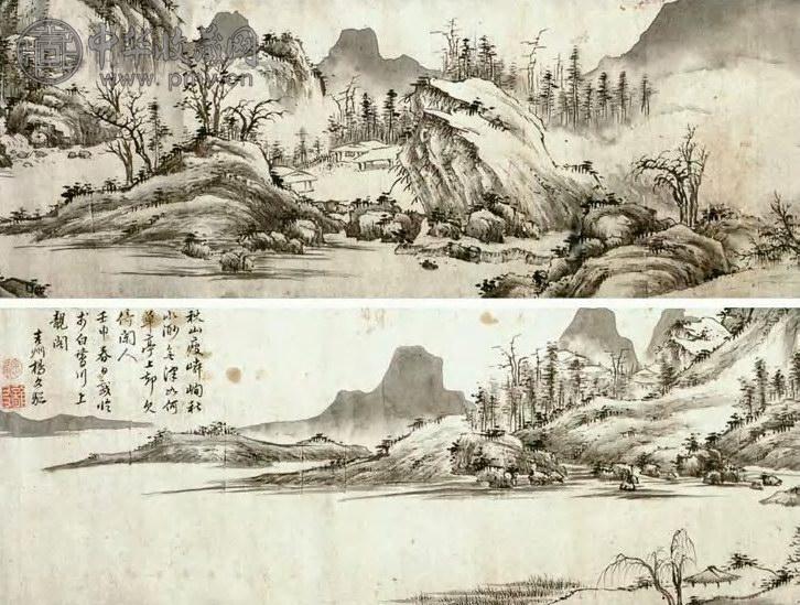 明 杨文聪 山水 卷