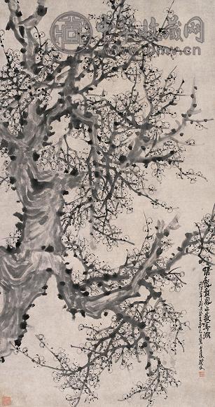 姚燮 1863年作 蟠龙戢凤图 立轴 水墨纸本