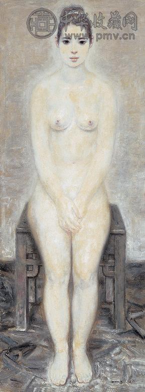 李贵男 2005年作 人体 布面 油画