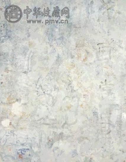 申少君 2002年作 经颂之三 镜心 设色纸本