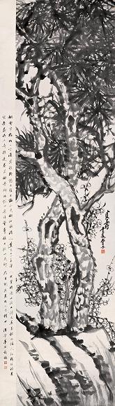 姚燮 贞寿 立轴 水墨纸本