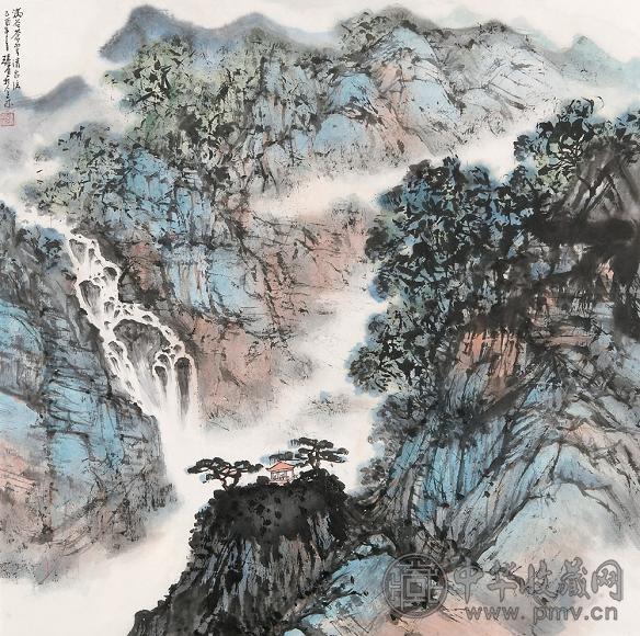 张尔宾 满谷苍翠