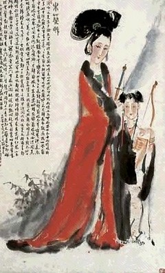李少文 木兰辞 镜心 设色纸本