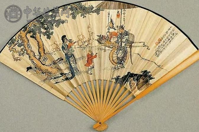 徐燕荪 货郎图扇 成扇