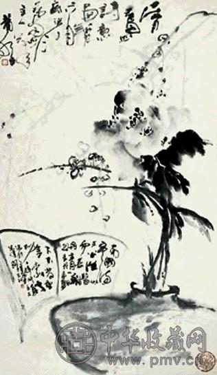 王声 花卉 镜心 设色纸本