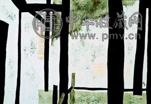 王怀庆 1995年作 三味书屋 油画 画布