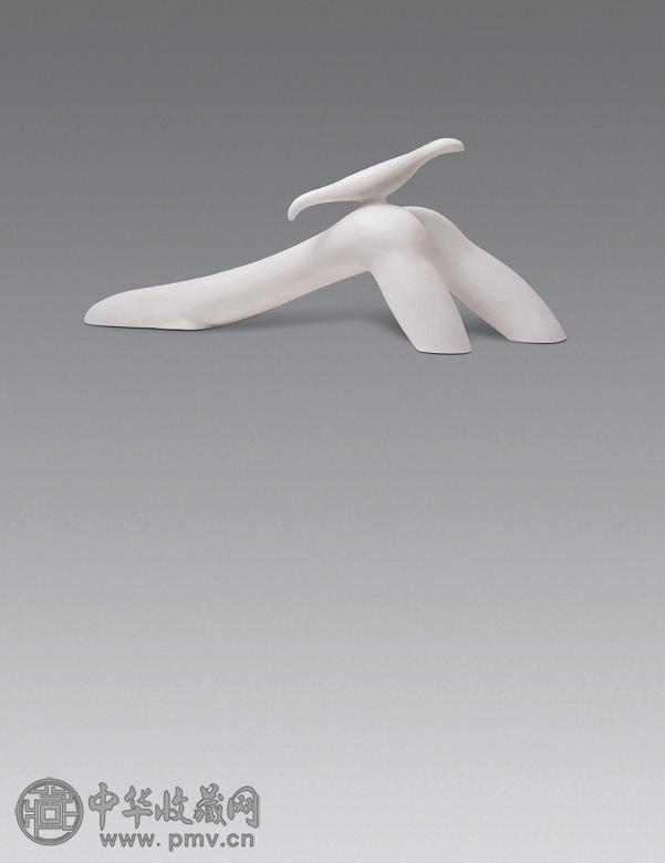 吴少湘 1985年作 澜沧江的春日(3件之1) 白色大理石