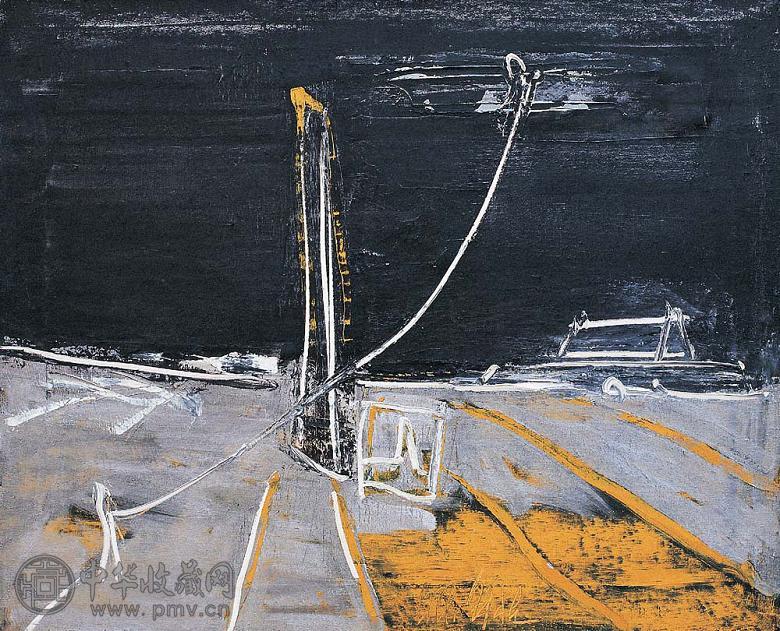 刘锋植 1999年作 白日 布面油画