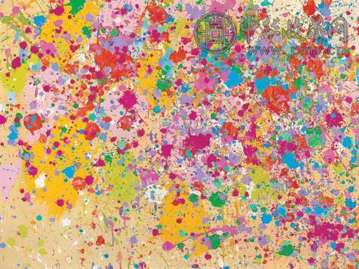 丁雄泉 甜蜜银河 压克力 画布