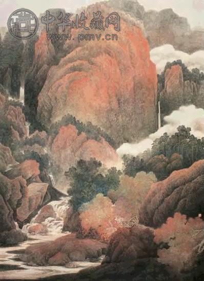 李云集 新晴 镜心 设色纸本