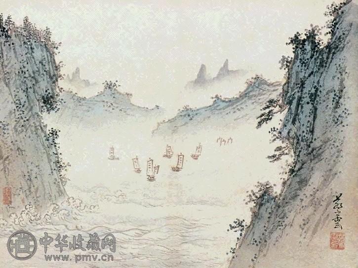 蔡云 山水 册页 册页