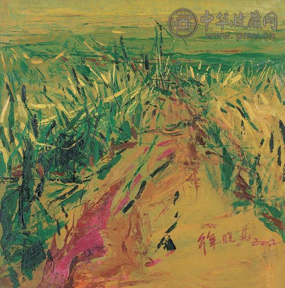 徐晓燕 2002年作 大地 布上 油彩
