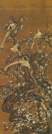 明 金俊明 瑶台艳雪 轴