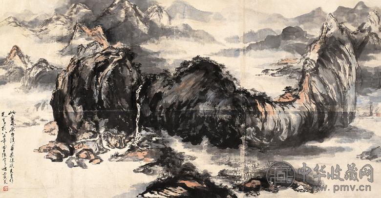 孙瑛 山水 镜心 纸本