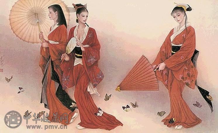 冯长江 朱韵金律 镜心