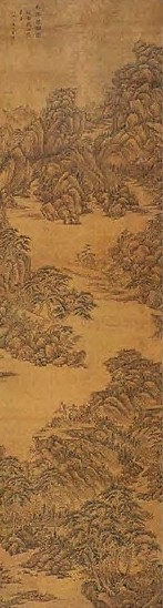 清 王撰 松阴仙馆图 轴