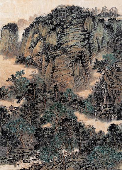 吴勇军 孟良初秋 镜心