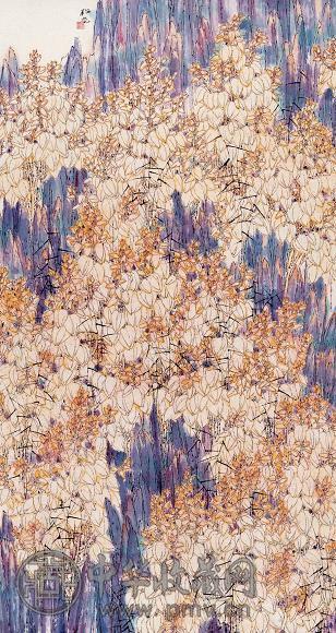 李梅莹 南海晨光 镜心