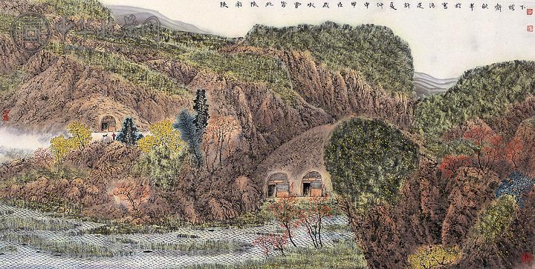 计建清 陕南陕北 镜心