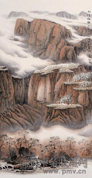 徐贤 太行秋歌 镜心