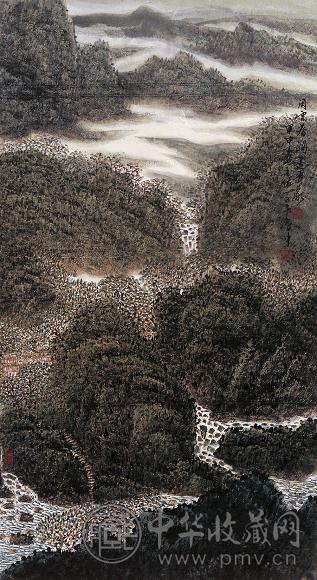 王幼学 闲云春涧是吾家 镜心