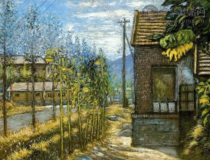 李超士 窗前小景