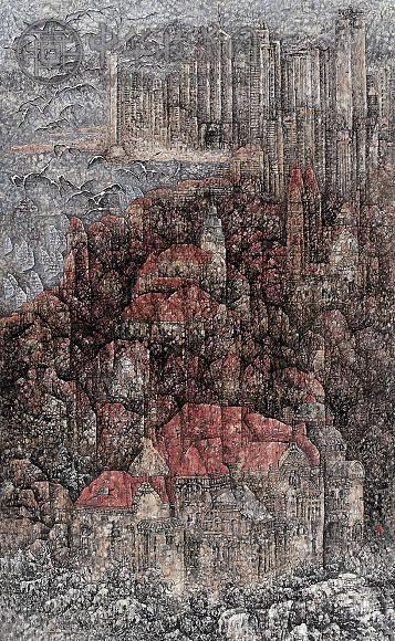 王君 琴岛风 镜心