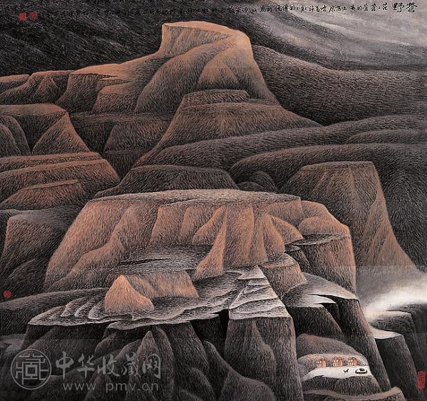 计建清 苍野 镜心