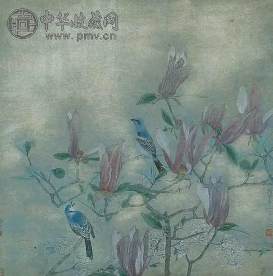 江宏伟 当代 鸣春 镜心