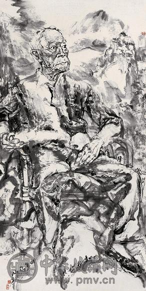 陈旭芳 寄情山水间 镜心