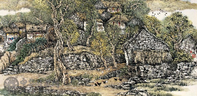 徐添之 沂蒙山村系列 镜心