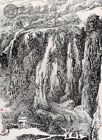 薛鸿文 生生不息欲苏醒 镜心