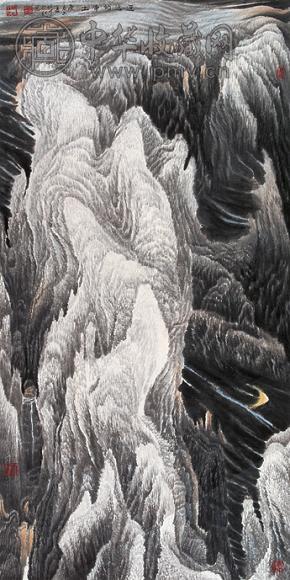 陆怀中 遥远的净土 镜心