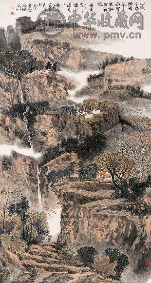 张富君 山水 立轴