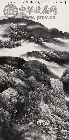 张东升 浑山厚土 镜心