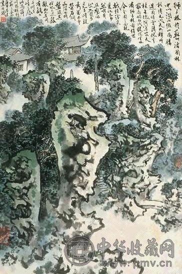 孙君良 山水 立轴 纸本