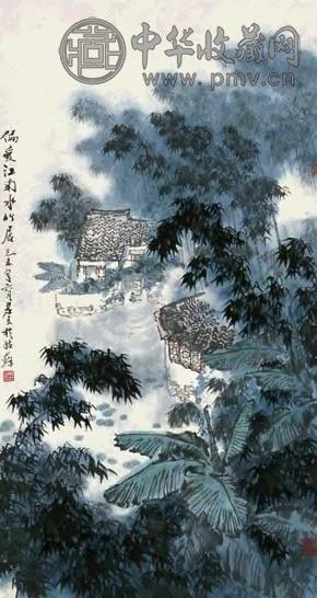 孙君良 山水 立轴 纸本