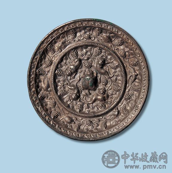 唐 海兽葡萄镜