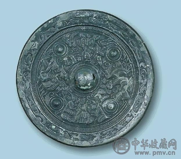 东汉 东王公西王母神兽大镜