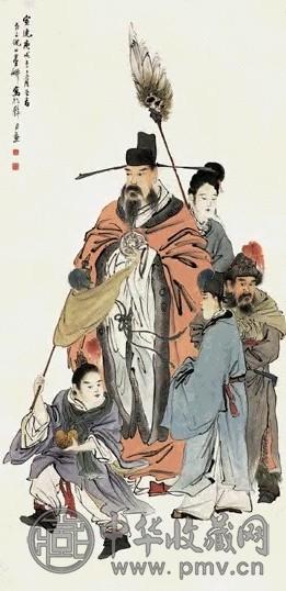 倪田 招财进宝 轴